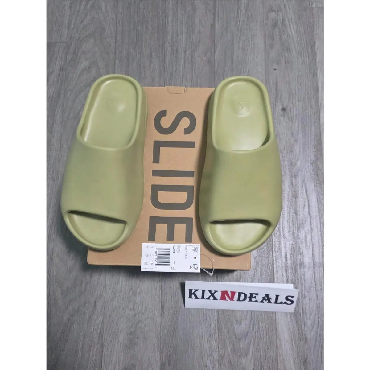 Adidas shoes - adidas Yeezy Slide - Yeezy Slide - FX0494 - Green (UPC: 191977154510) 1