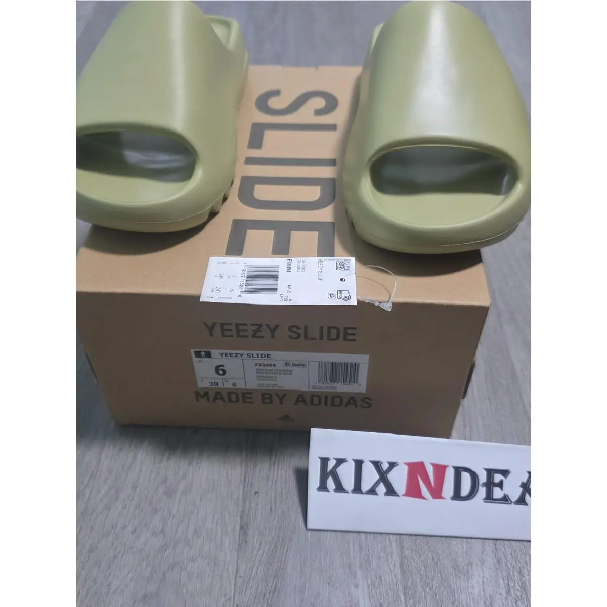 Adidas shoes - adidas Yeezy Slide - Yeezy Slide - FX0494 - Green (UPC: 191977154510) 2