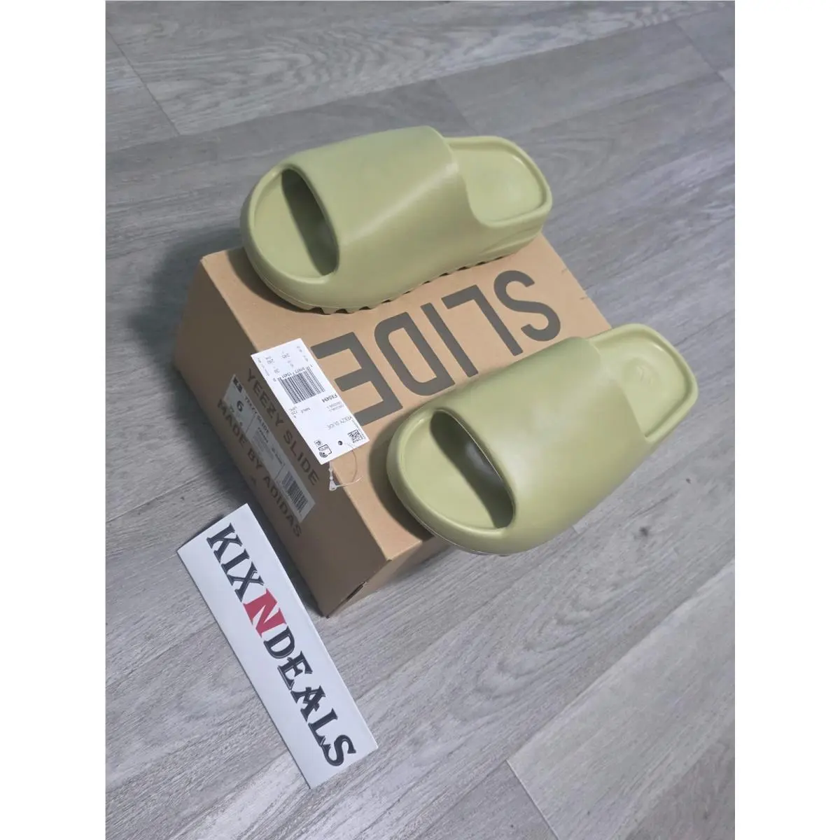 Adidas shoes - adidas Yeezy Slide - Yeezy Slide - FX0494 - Green (UPC: 191977154510) 3