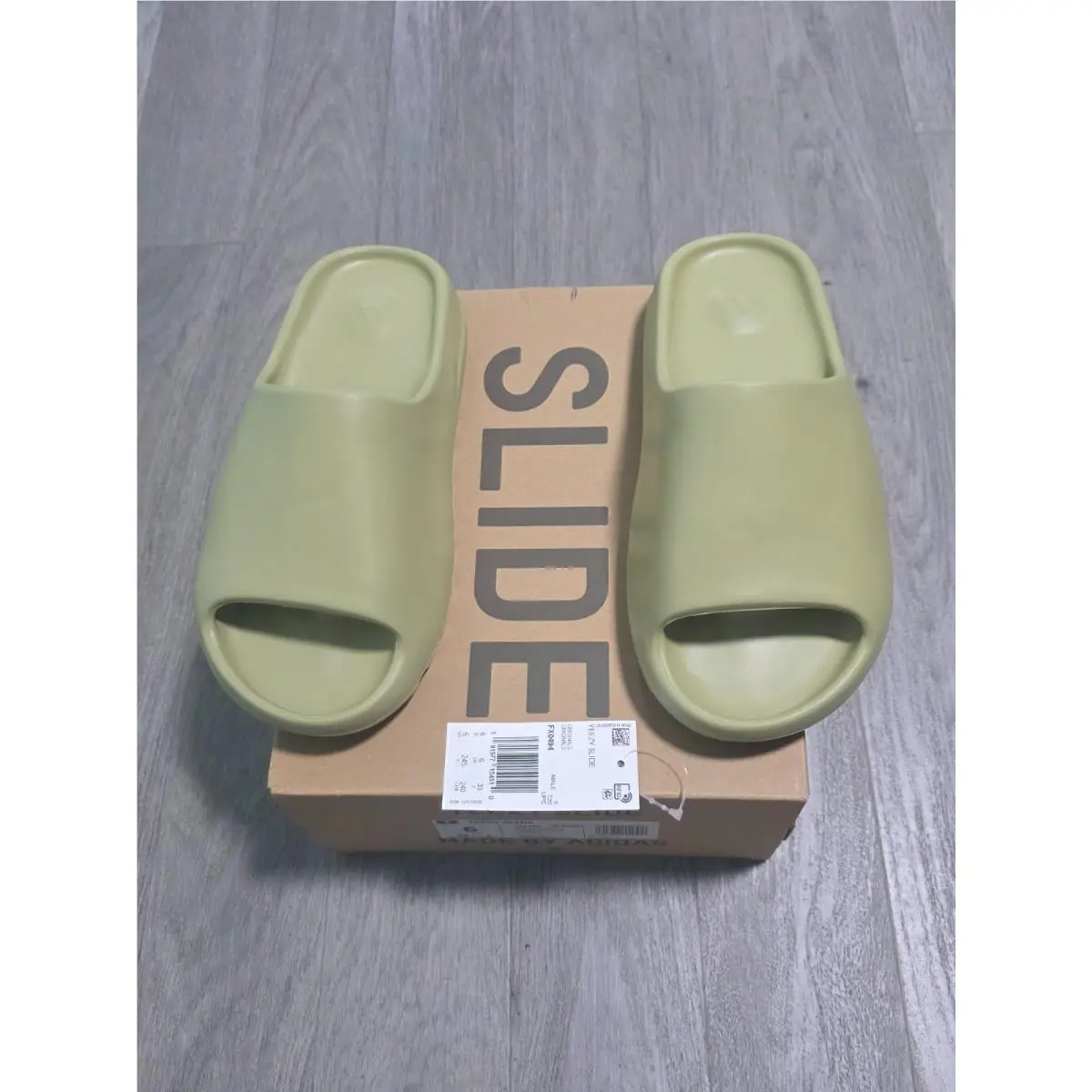 Adidas shoes - adidas Yeezy Slide - Yeezy Slide - FX0494 - Green (UPC: 191977154510) 5