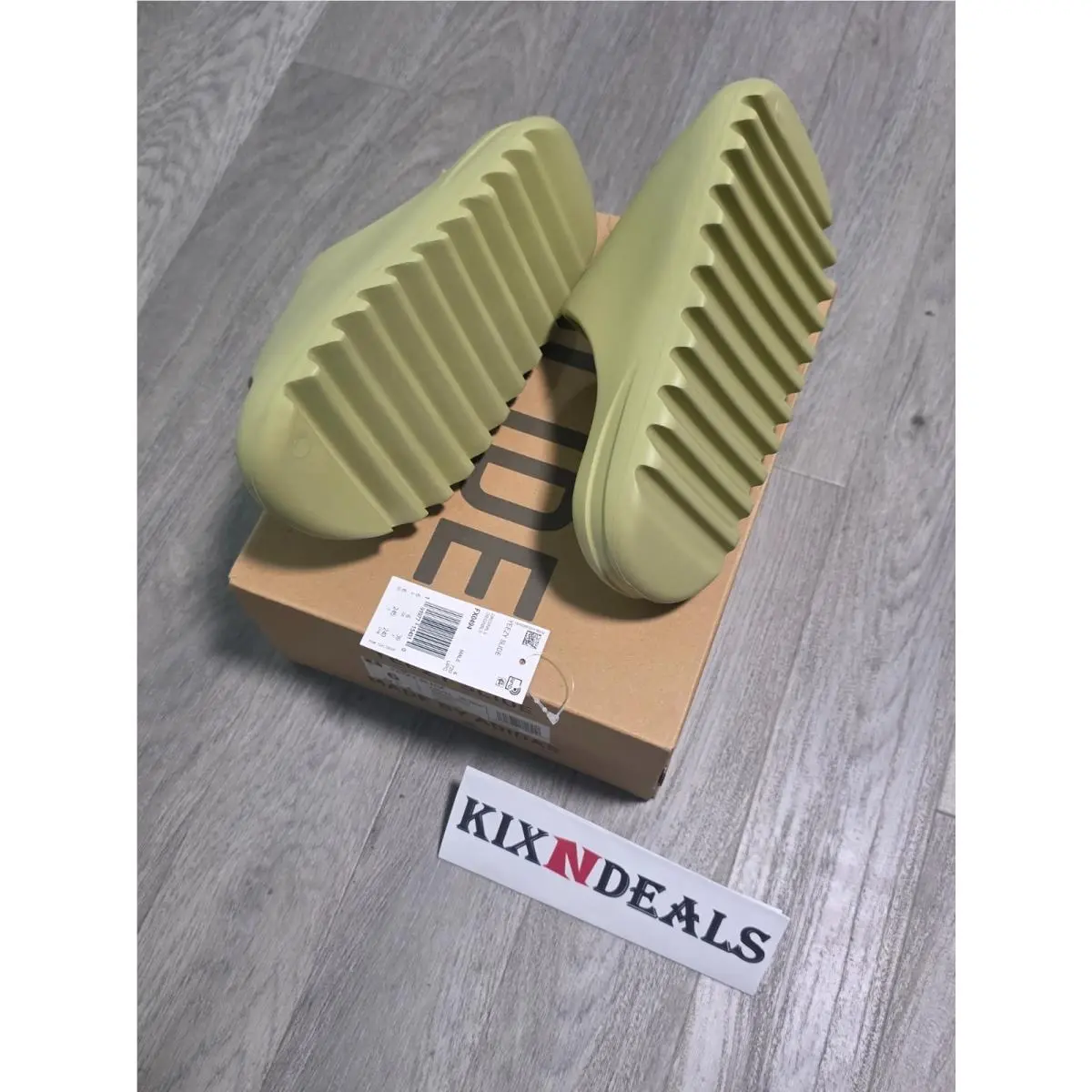 Adidas shoes - adidas Yeezy Slide - Yeezy Slide - FX0494 - Green (UPC: 191977154510) 6