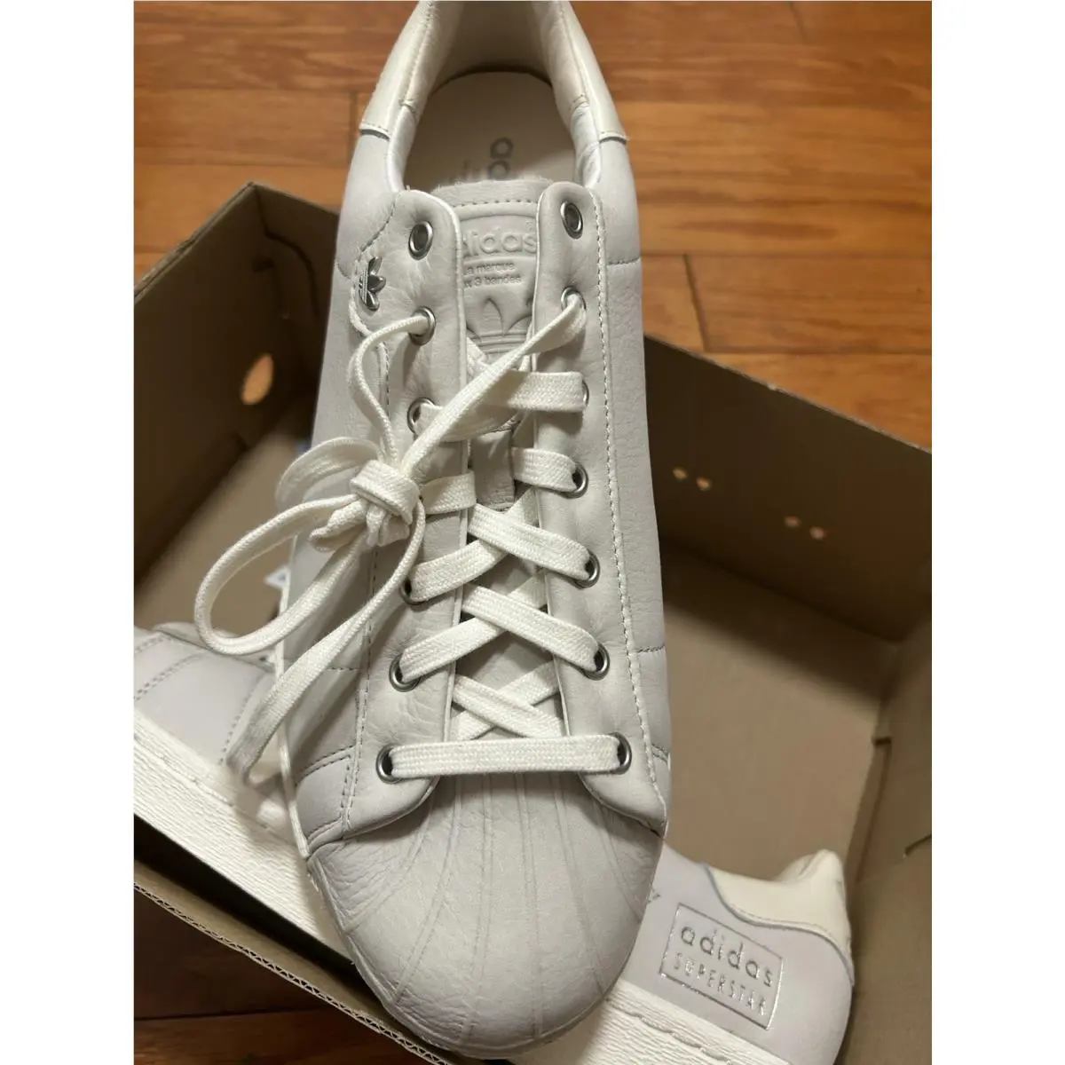 Adidas shoes - adidas Superstar Lux - Superstar Lux - IG1363 - Core White / Core White / Wonder White (UPC: 0196472206818) 8