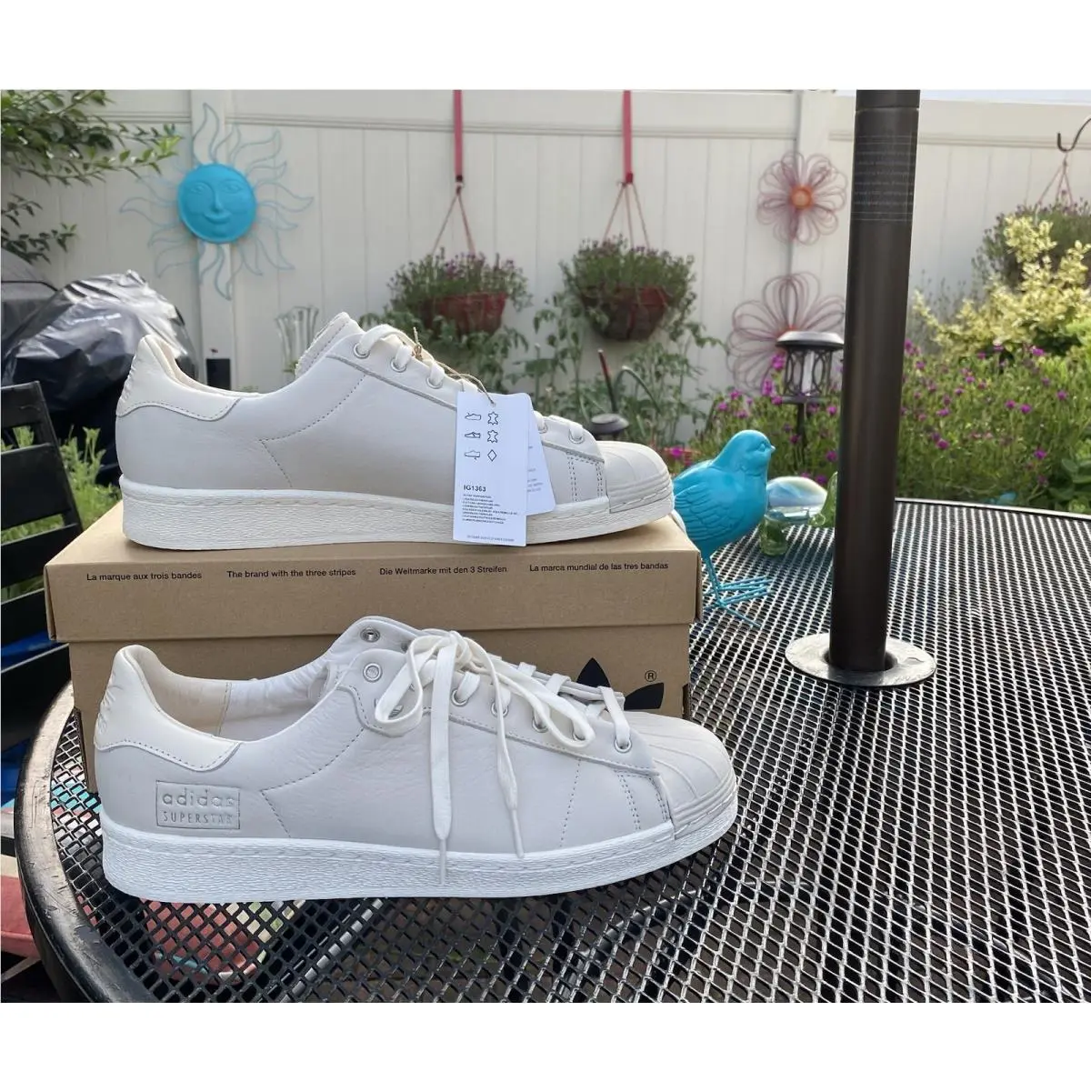 Adidas Originals 11 Superstars Lux Core “wonder White” Sneakers IG1363
