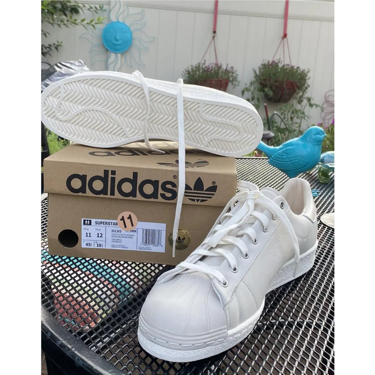 Adidas shoes - adidas Superstar - Superstar - IG1363 - Ivory 1