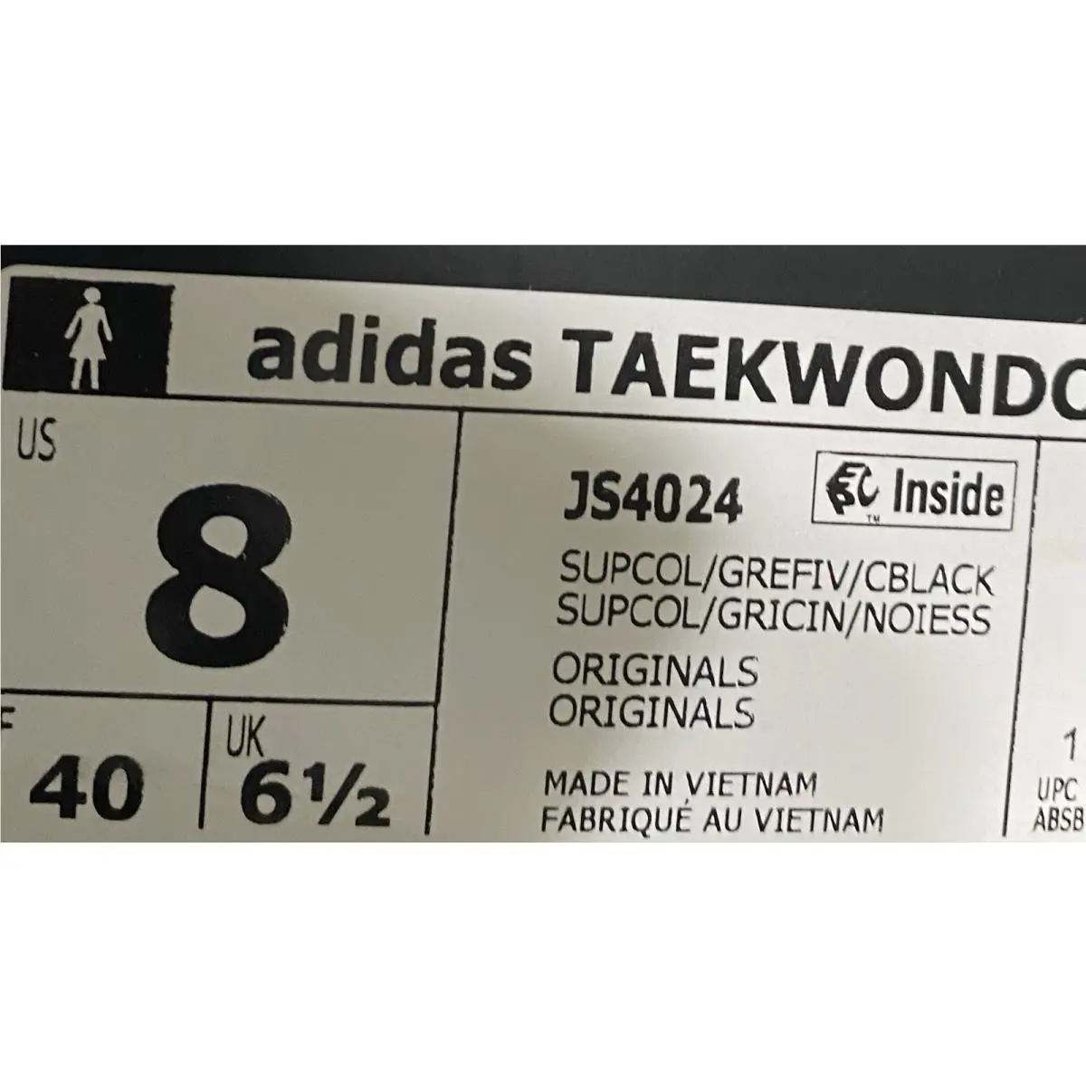 Adidas shoes - adidas Taekwondo - Taekwondo - JS4024 - Black (UPC: 197621563042) 3