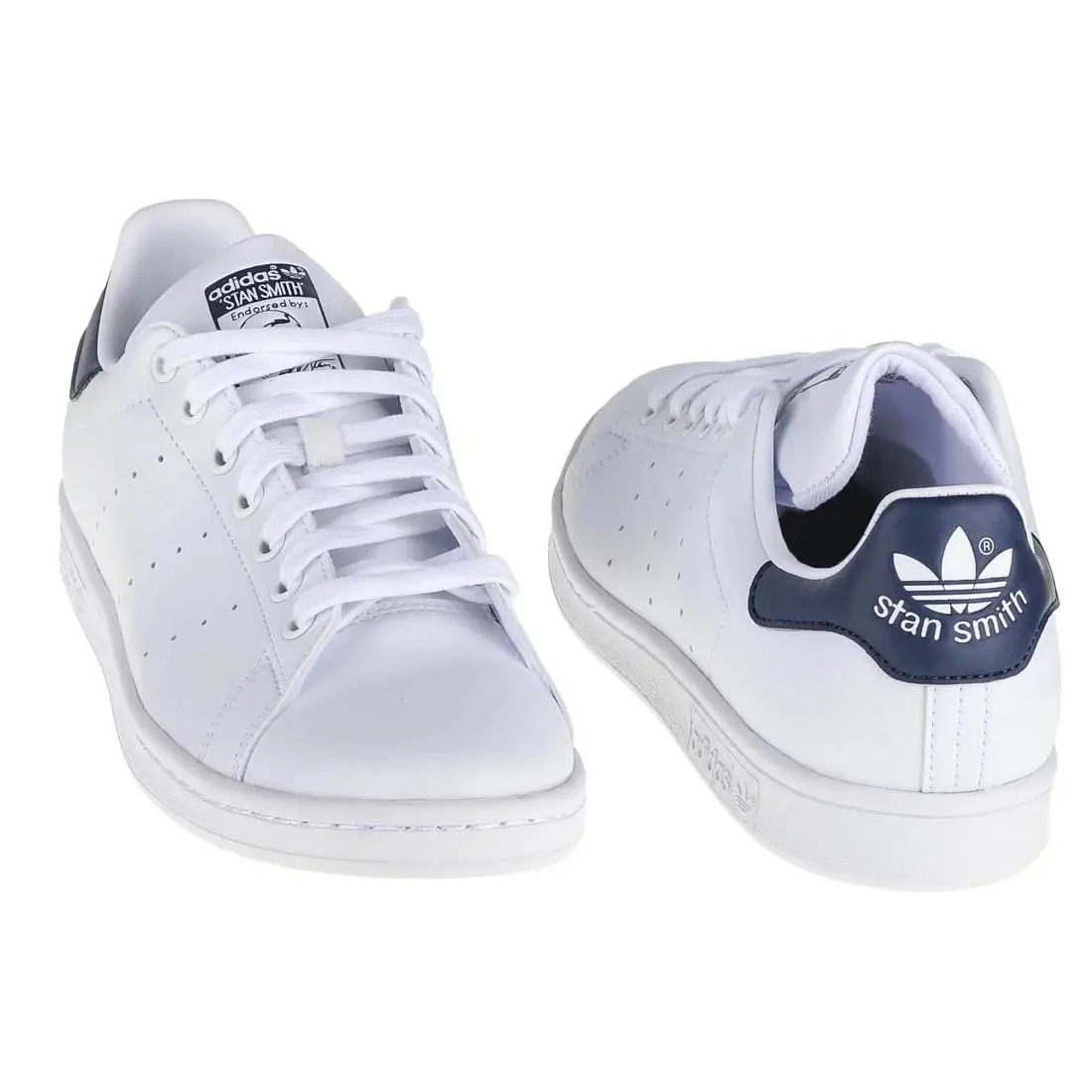 Adidas shoes - adidas Stan Smith - Stan Smith - WHITE/DARK BLUE - U38 - M20325 4
