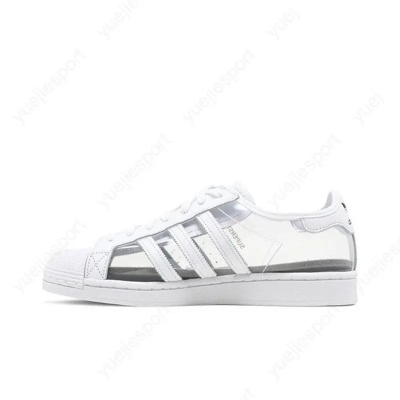 Adidas shoes - adidas Superstar - Superstar - Shell Toe Transparent Clear/White -U45 - FZ0245 3