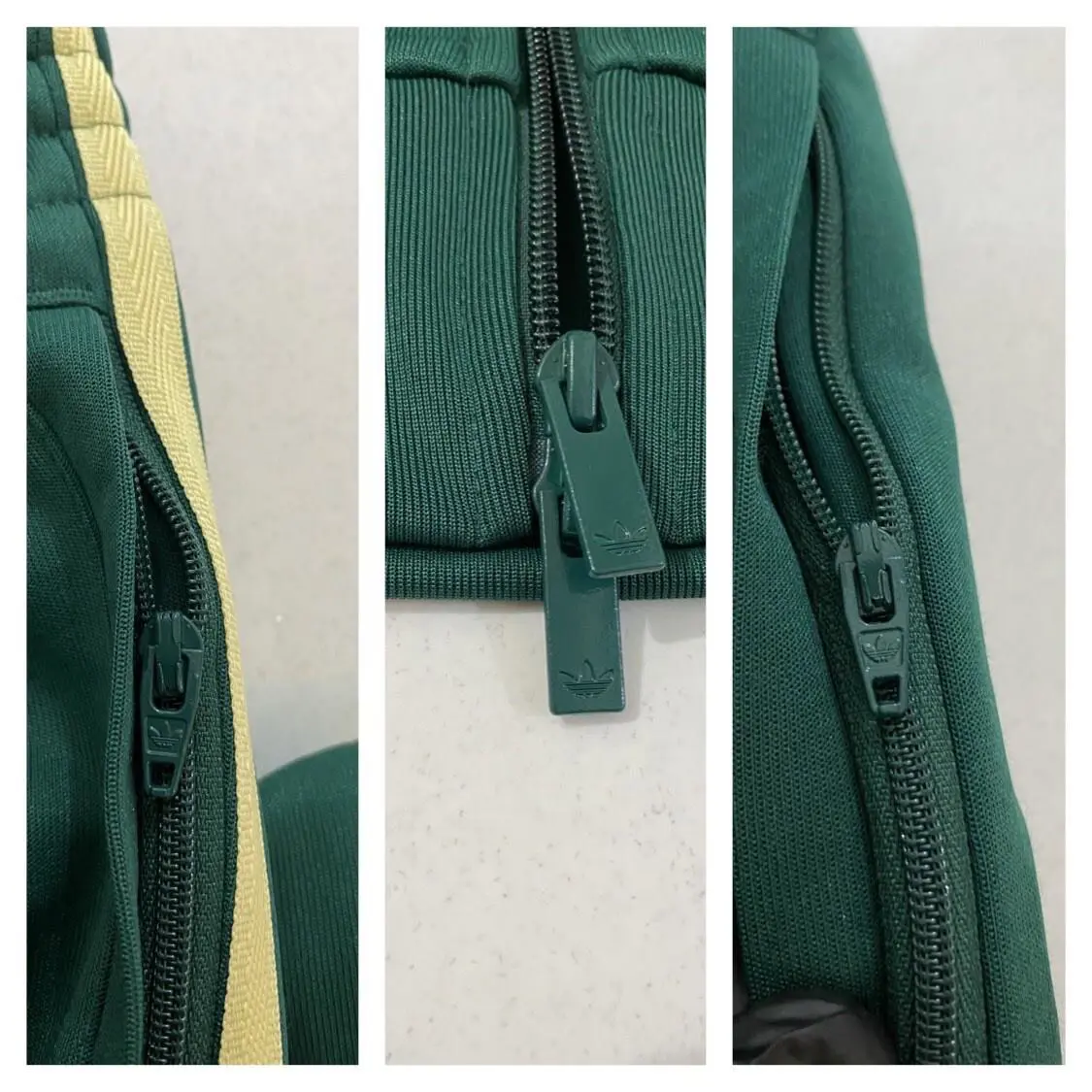 Adidas clothing - Collegiate Green Powder Yellow 4