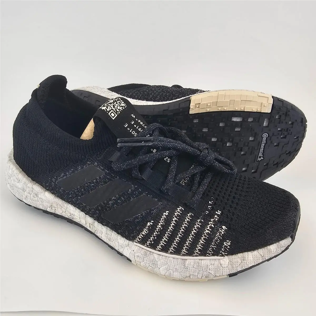 Adidas Pulseboost HD Ltd Black White Grey Men`s Size 5 Running Shoes