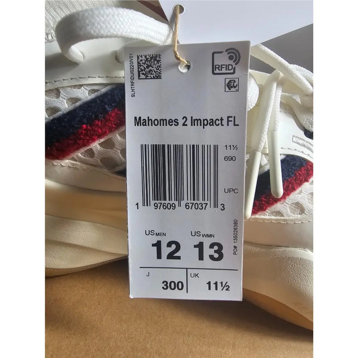 Adidas shoes - adidas Mahomes 2 Impact FLX - IE6551 - Ivory 10