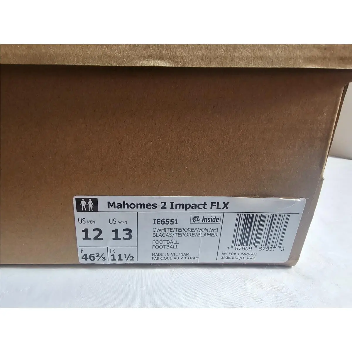 Adidas shoes - adidas Mahomes 2 Impact FLX - IE6551 - Ivory 11