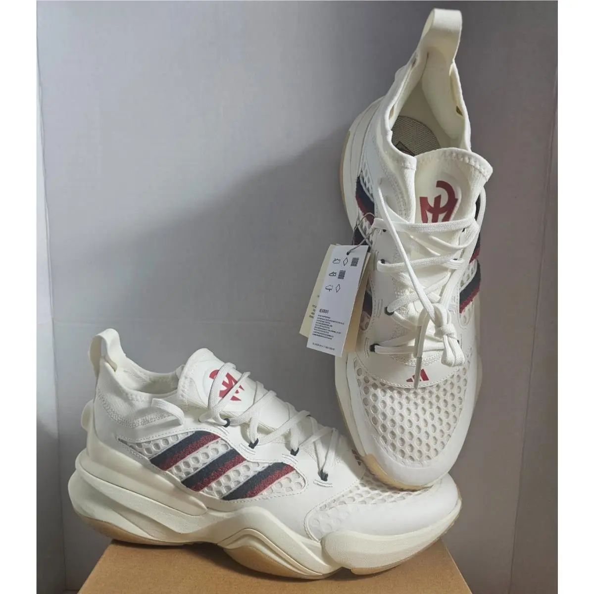 Adidas shoes - adidas Mahomes 2 Impact FLX - IE6551 - Ivory 5