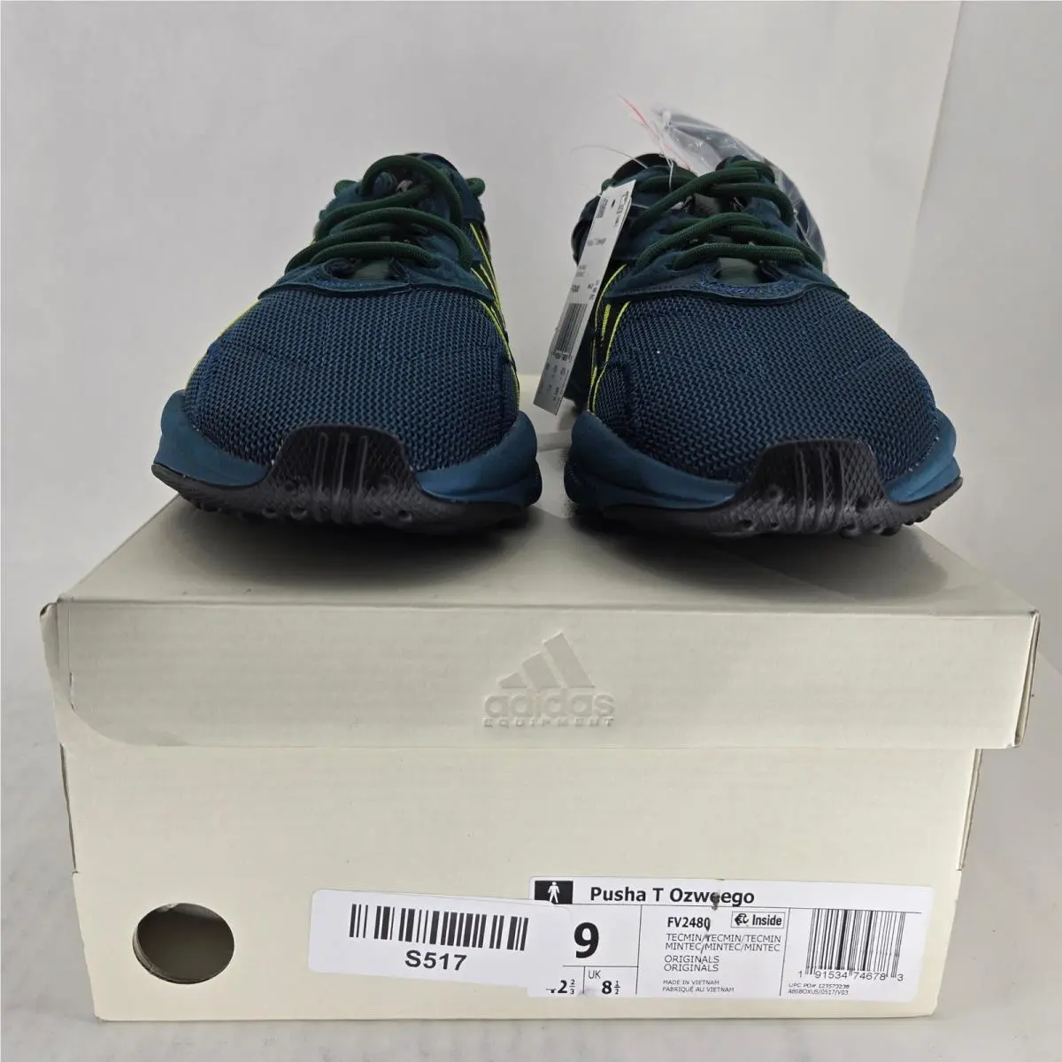 Adidas shoes - Pusha T Ozweego - Pusha Ozweego - FV2480 - Blue 1