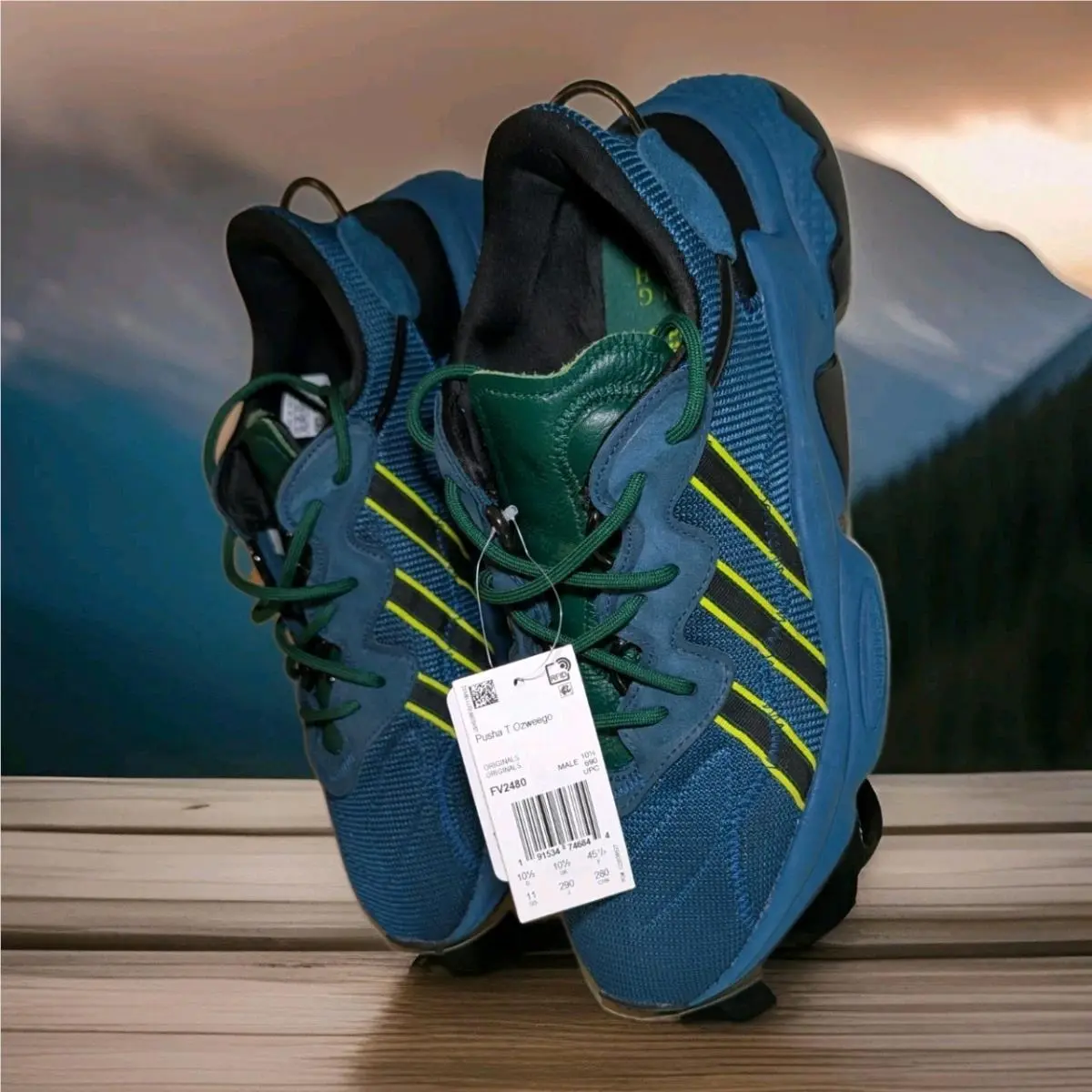 Ozweego x Pusha T King Push 2019 - FV2480 Tech Mineral Green US Size 11 by Adidas