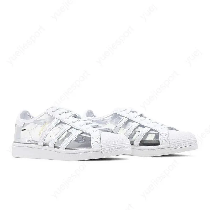 Adidas shoes - adidas Superstar - Superstar - Shell Toe Transparent Clear/White -U45 - FZ0245 1