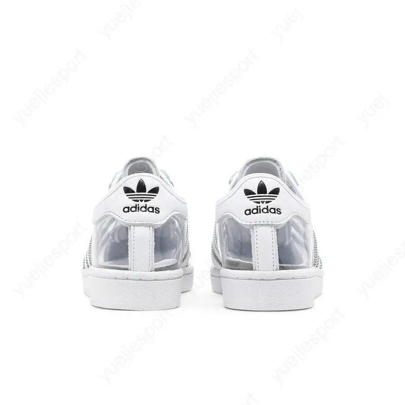 Adidas shoes - adidas Superstar - Superstar - Shell Toe Transparent Clear/White -U45 - FZ0245 6