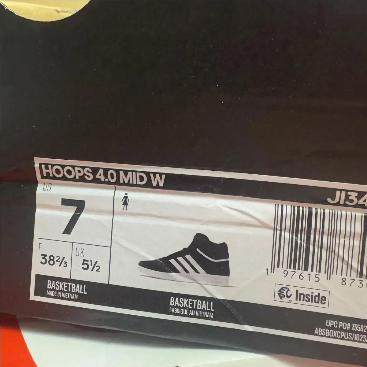 Adidas shoes - adidas Hoops 4.0 - Hoops - Black 4