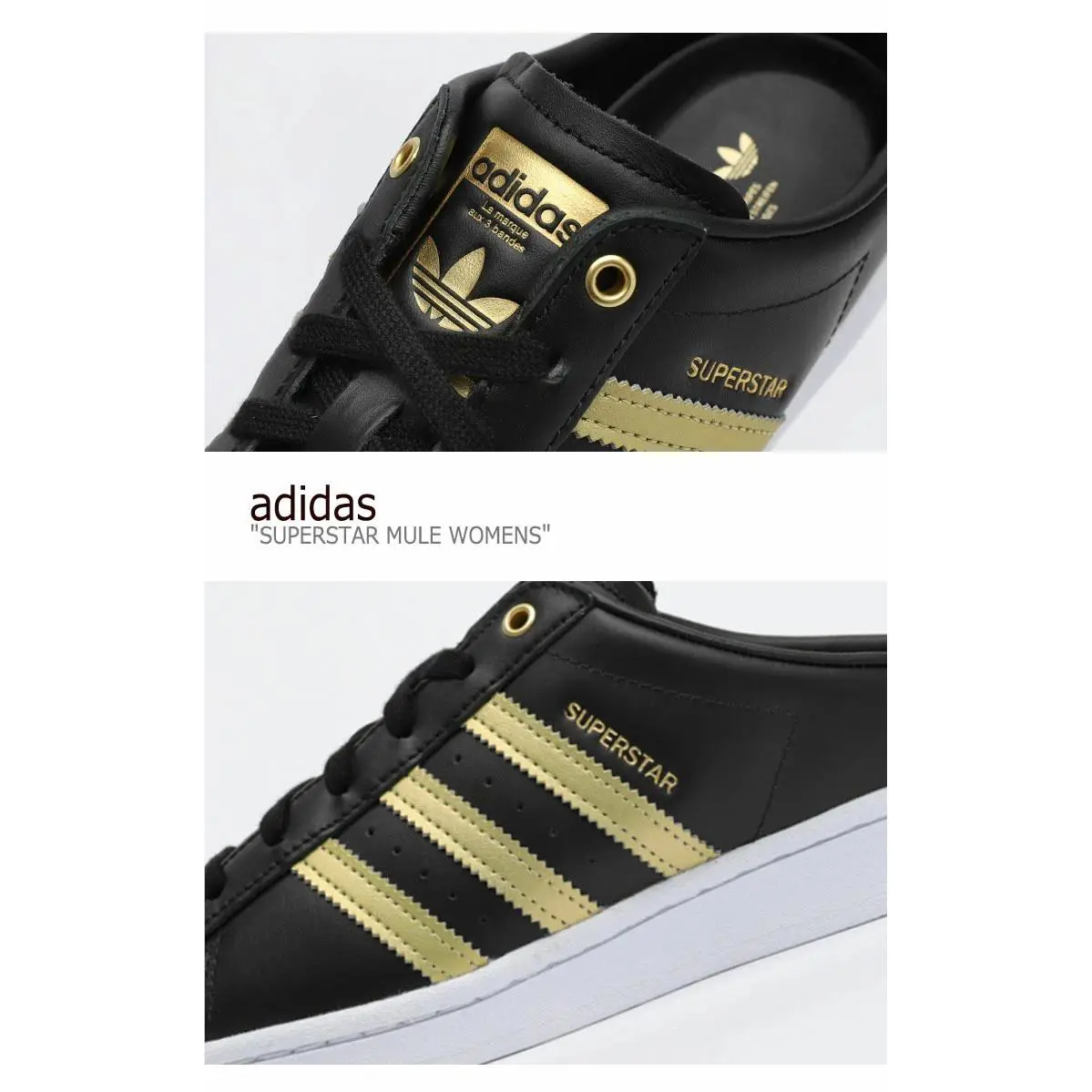 Adidas shoes - adidas Superstar - Superstar - Black Gold Metallic -U45- FZ2268 7