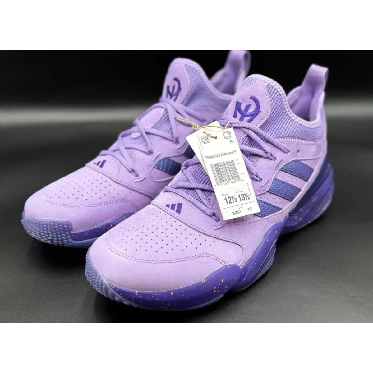Adidas shoes - Adidas Mahomes 2 Impact FLX - JQ2654 - Purple (UPC: 0197621479121) 6