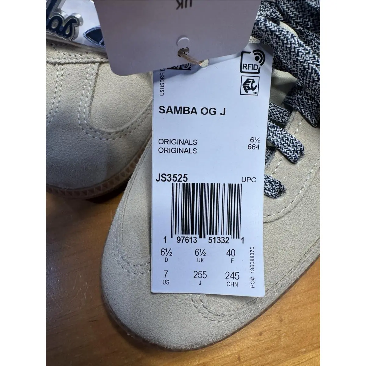 Adidas shoes - adidas Samba - Samba - JS3525 - Ivory (UPC: 197613513321) 1