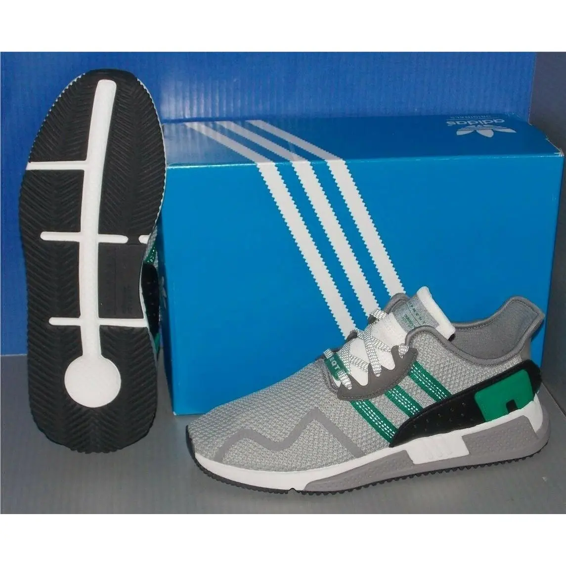 Adidas shoes - EQT CUSHION ADV - EQT CUSHION ADV - Gray, Manufacturer: GRETWO (UPC: 191031021475) 0