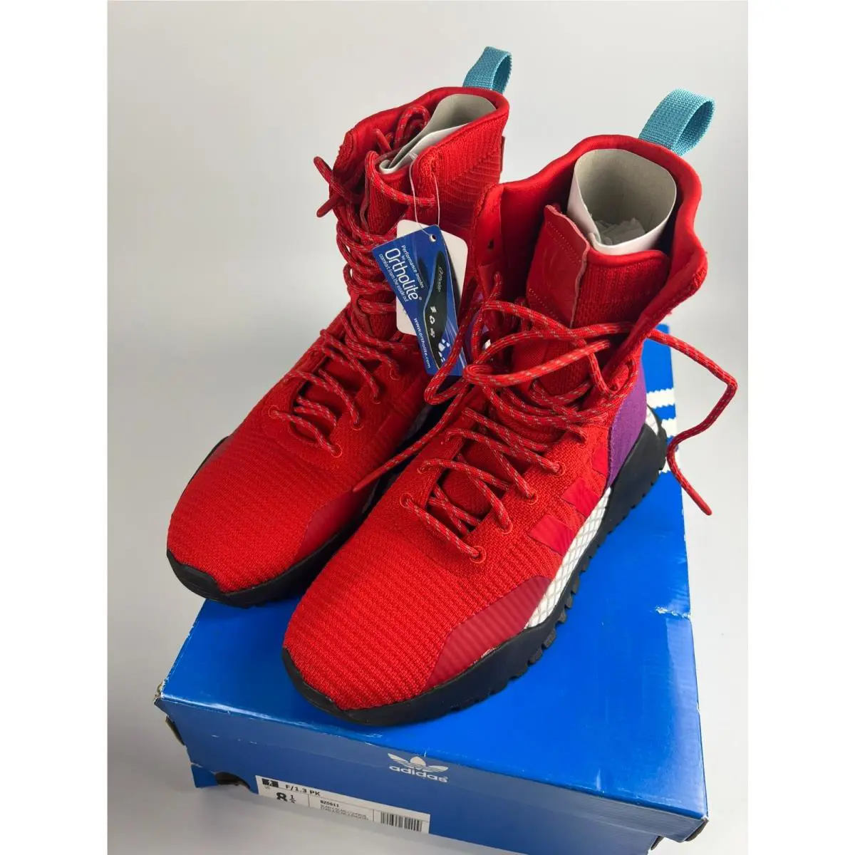 Adidas shoes - adidas F/1.3 - BZ0611 - Red 7