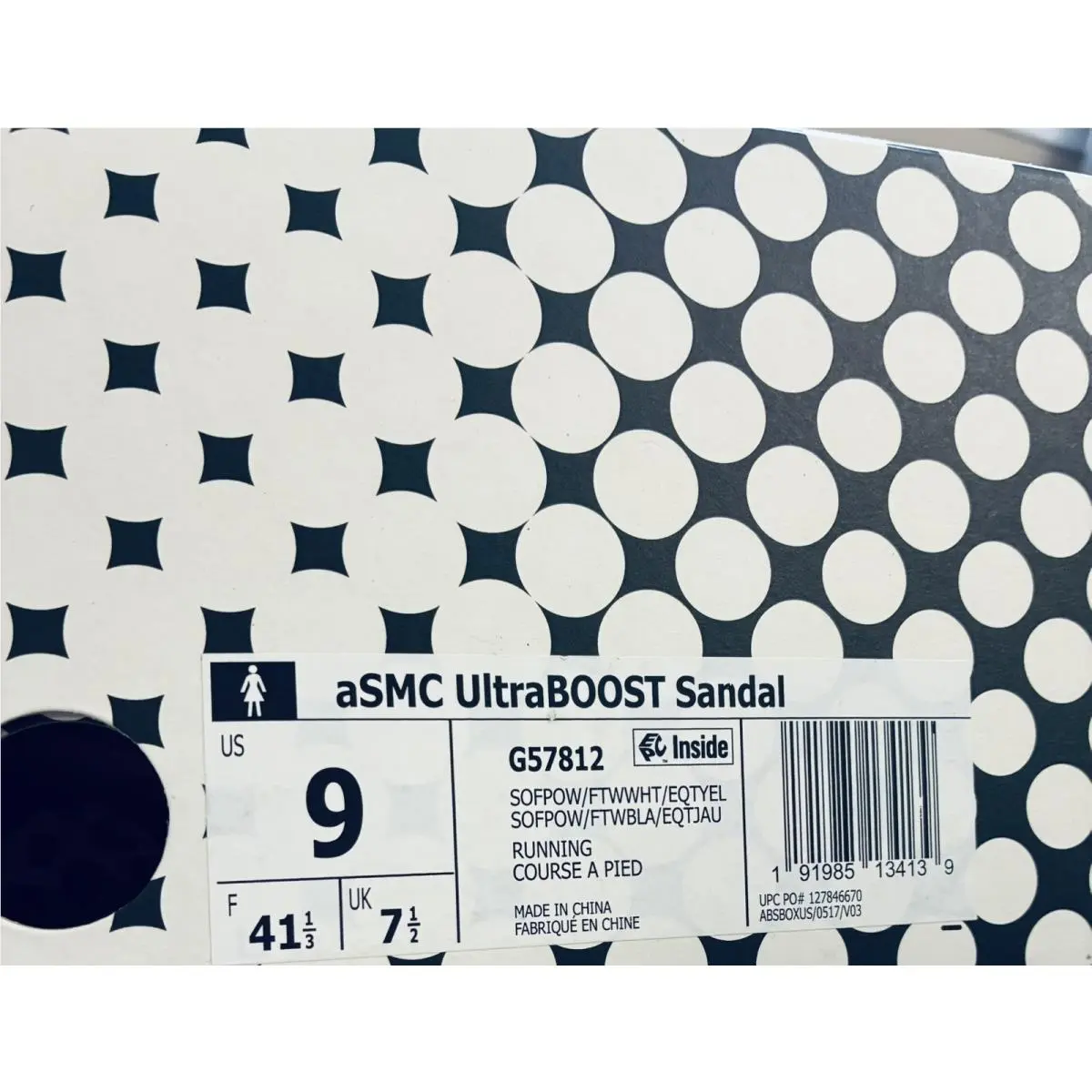 Adidas shoes - Sandal x Stella McCartney - Sandal Stella McCartney - G57812 - Pink, Manufacturer: Soft Powder/Cloud White/Eqt Yellow 7
