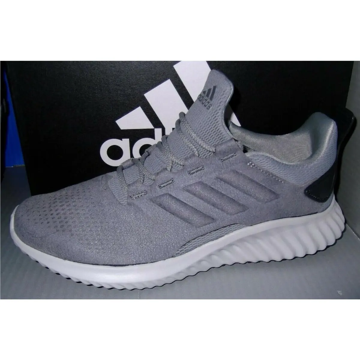 Mens Adidas Alphabounce CR m in Color Grey Size 8