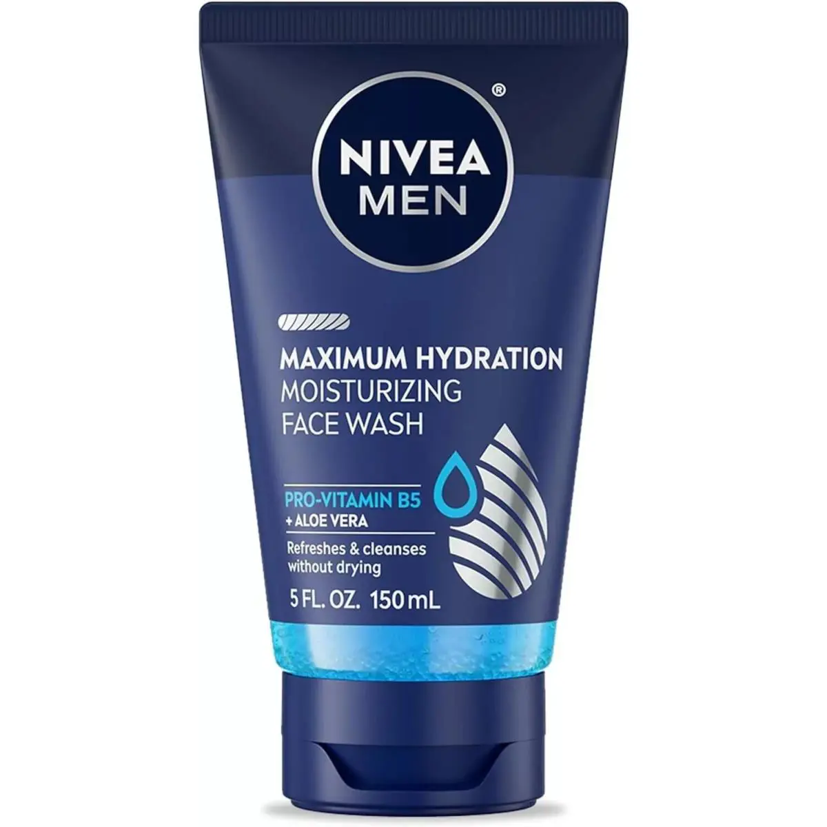 SM Nivea Men Maximum Hydration Moisturizing Face Wash with Aloevera 5oz 3 Pack