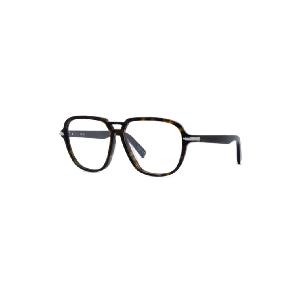 blacksuito AI 2000 Shiny Dark Havana Men`s Eyeglasses 57-13-145 by Dior