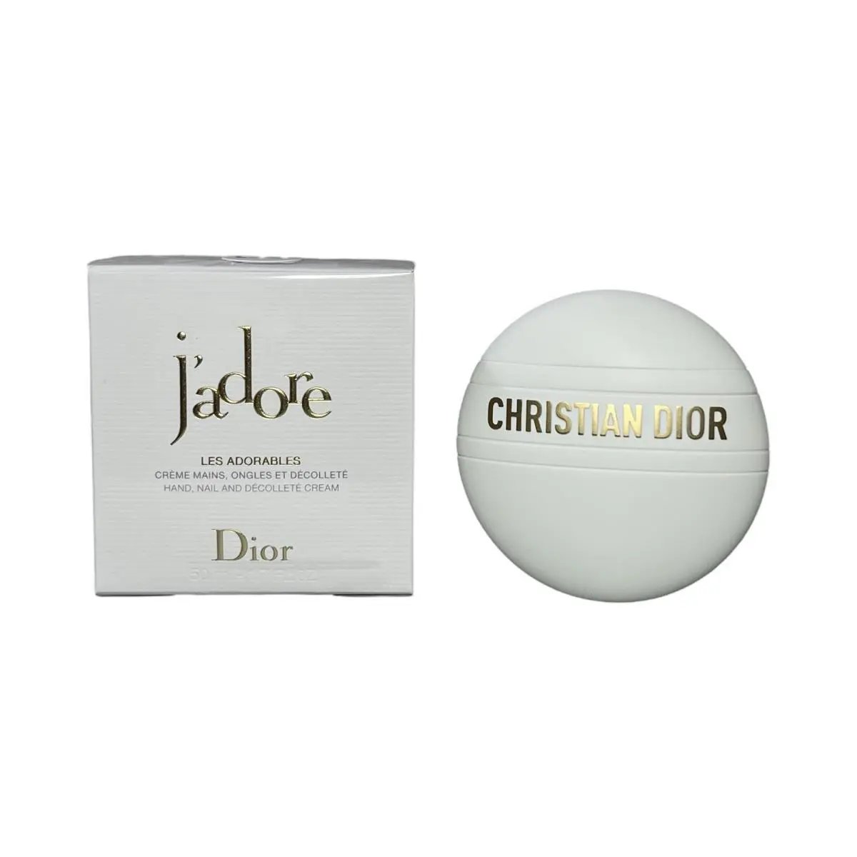 J`adore Les Adorables Hand Nail Décolleté Cream 50ml + 1 Free Vials by Dior