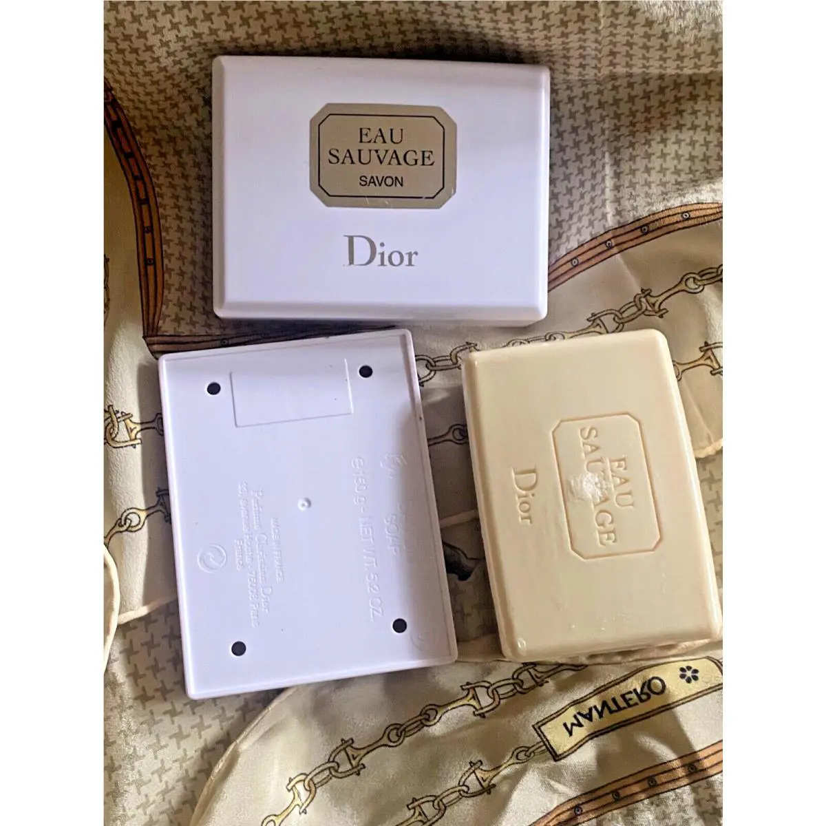 Christian Dior Unisex Eau Sauvage Vintage 150G Soap Case