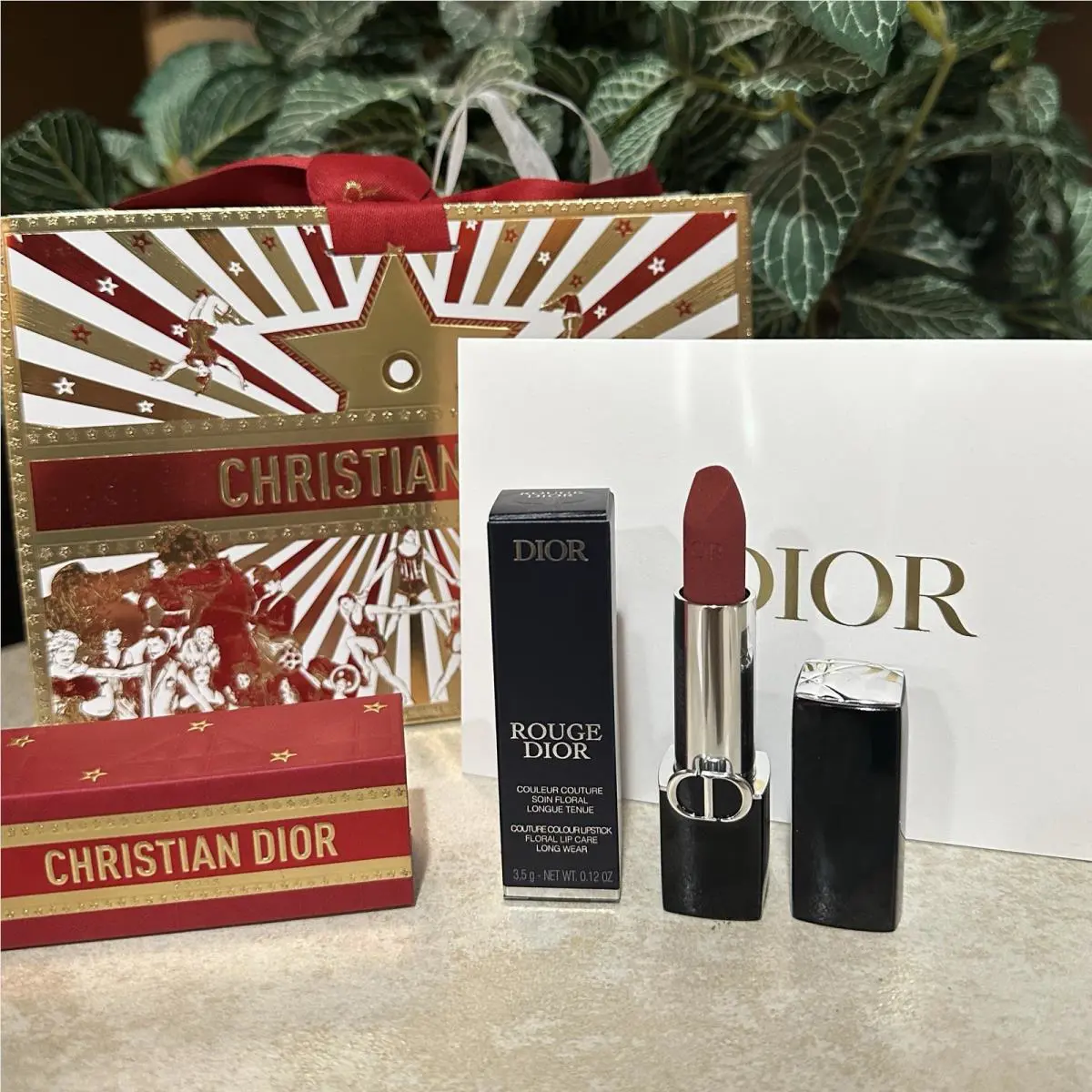 Rouge Dior - Lunar Year Limited Edition Case Icone Red Lipstick Bag