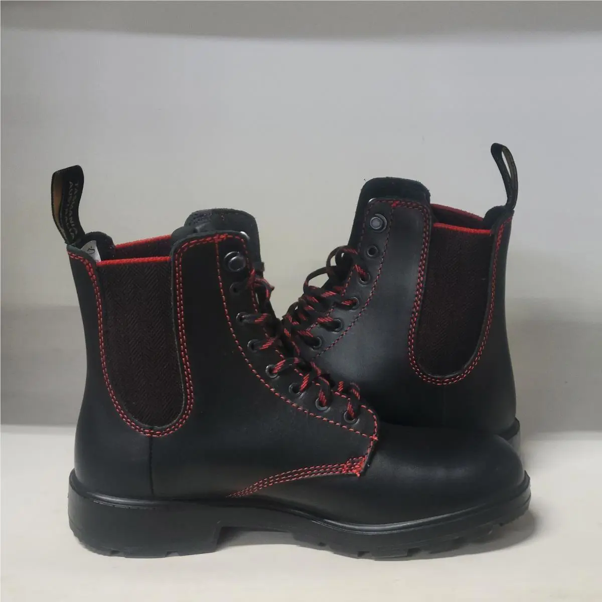Blundstone shoes - Blundstone 2325 - Black/Red 4
