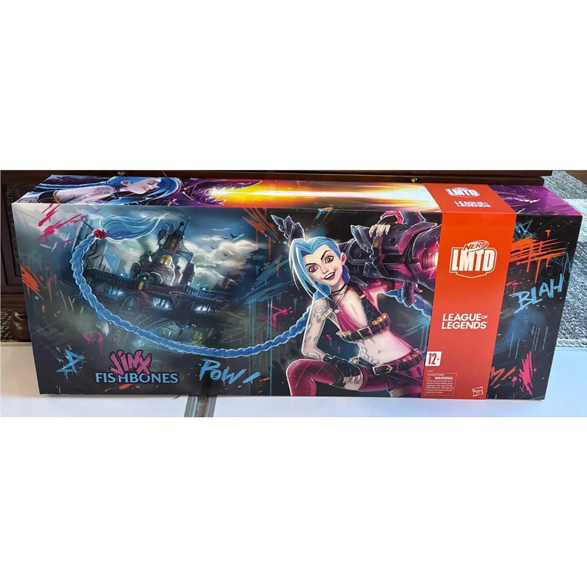 League of Legends Nerf Lmtd Jinx Fishbones Blaster