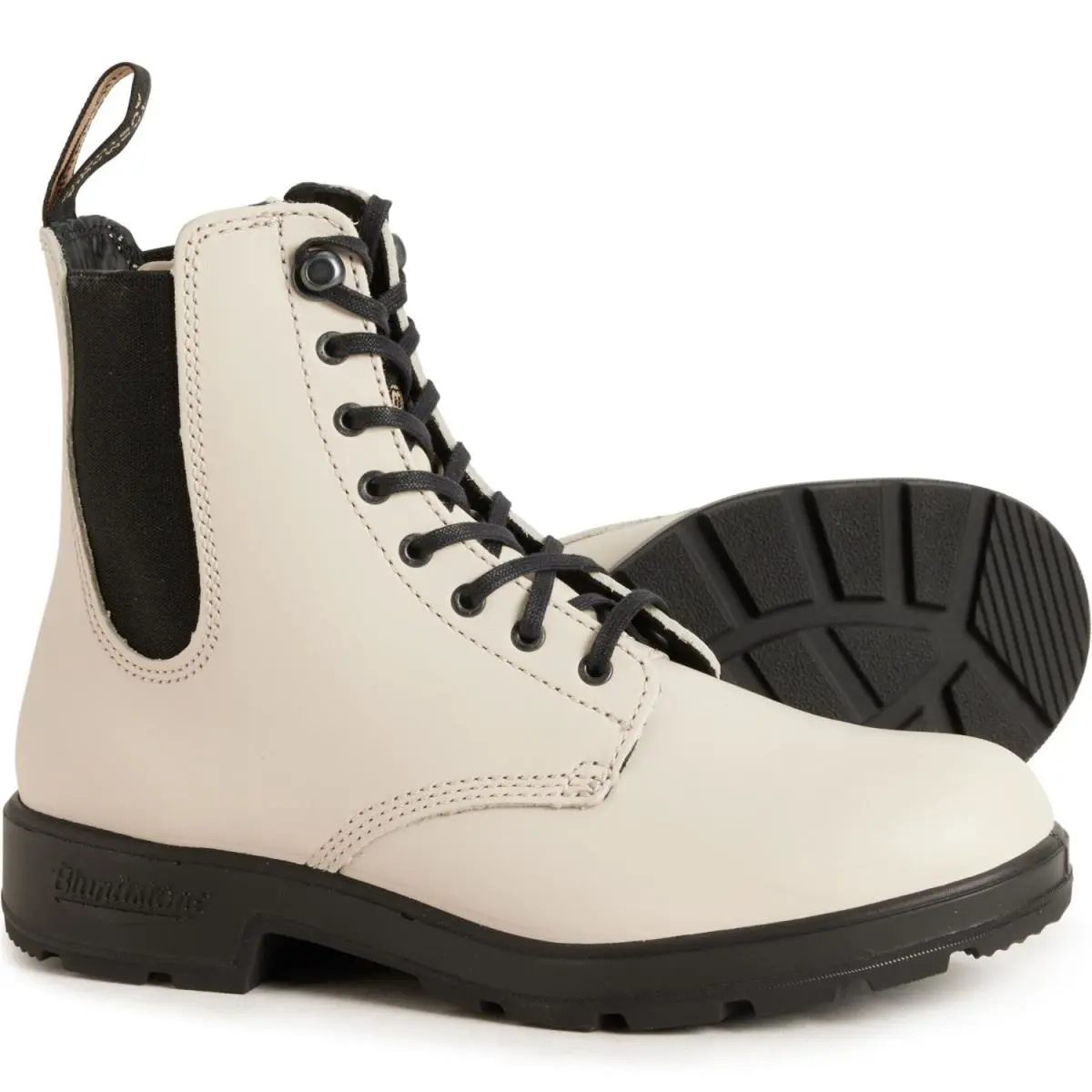 Blundstone 2324 Originals Lace-up Boots Women Leather Sz 7.5 US 10.5 Oat - Gray