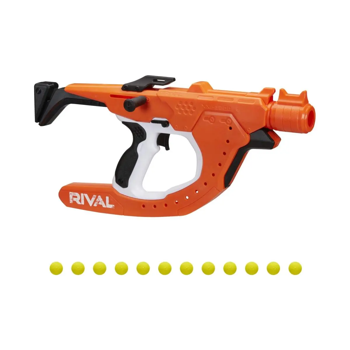 Nerf Rival Curve Shot Sideswipe Xxi 1200 Blaster with 360 Degree Muzzle 12