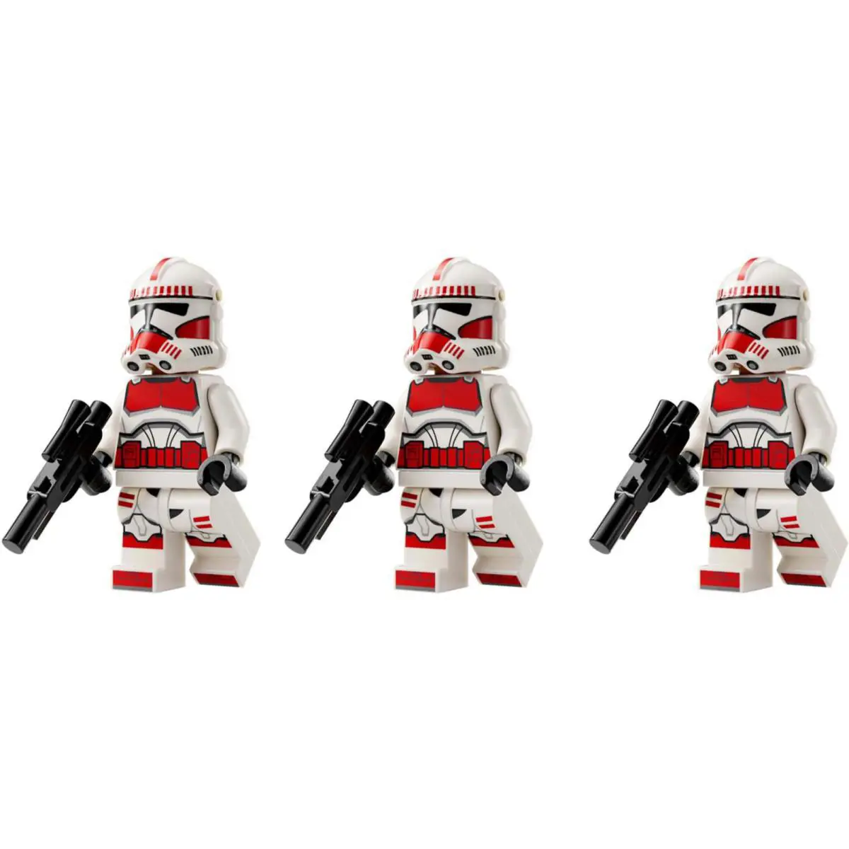 Lego Star Wars: Coruscant Guard Gunship Minifigures 75354 Clones -- You Choose SW1305 - 3x - Clone Shock Trooper Minifigures