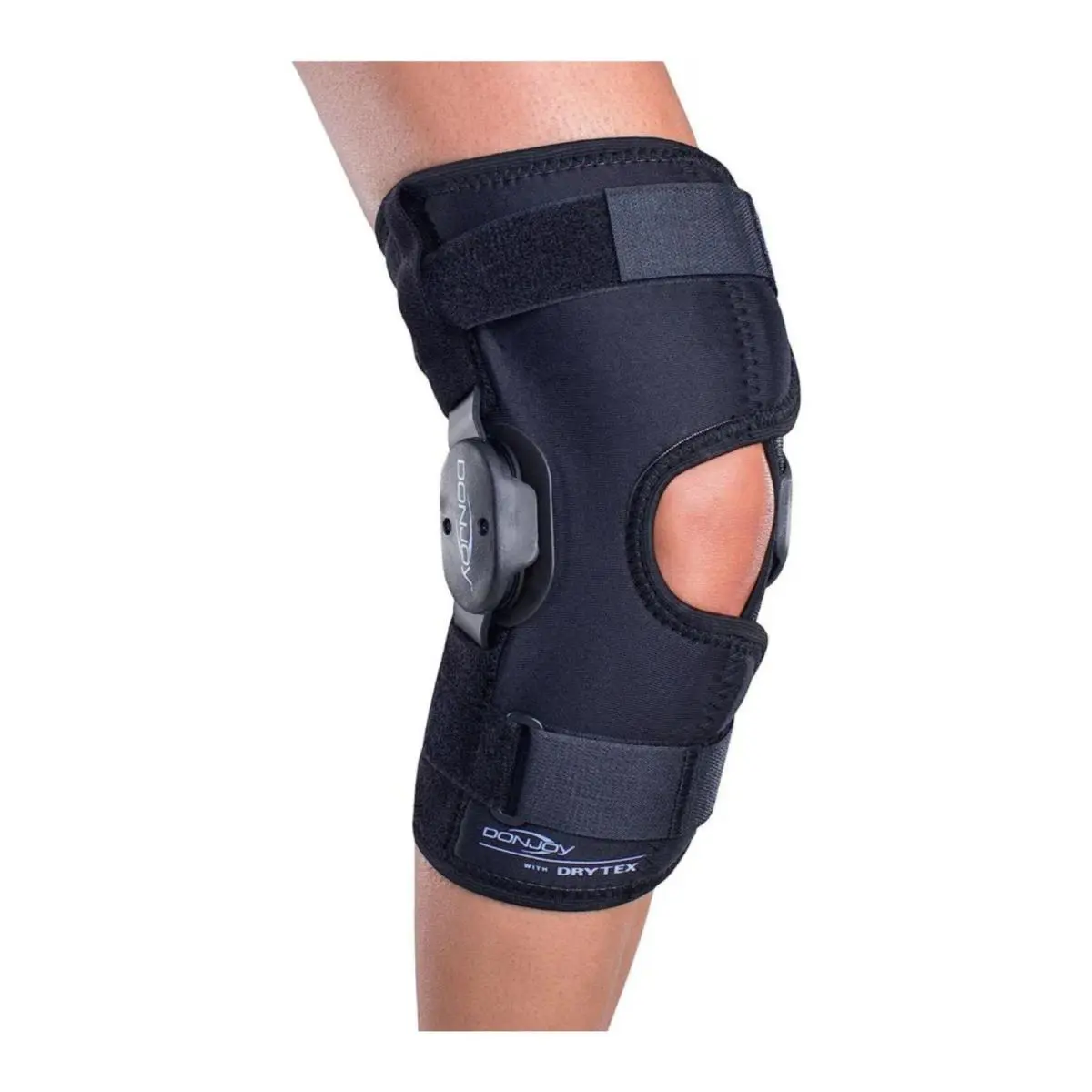DonJoy  - Deluxe Hinged Knee Wrap - Deluxe Hinged Knee Wrap - 81-07588 - Black (UPC: 0015421075889) 0