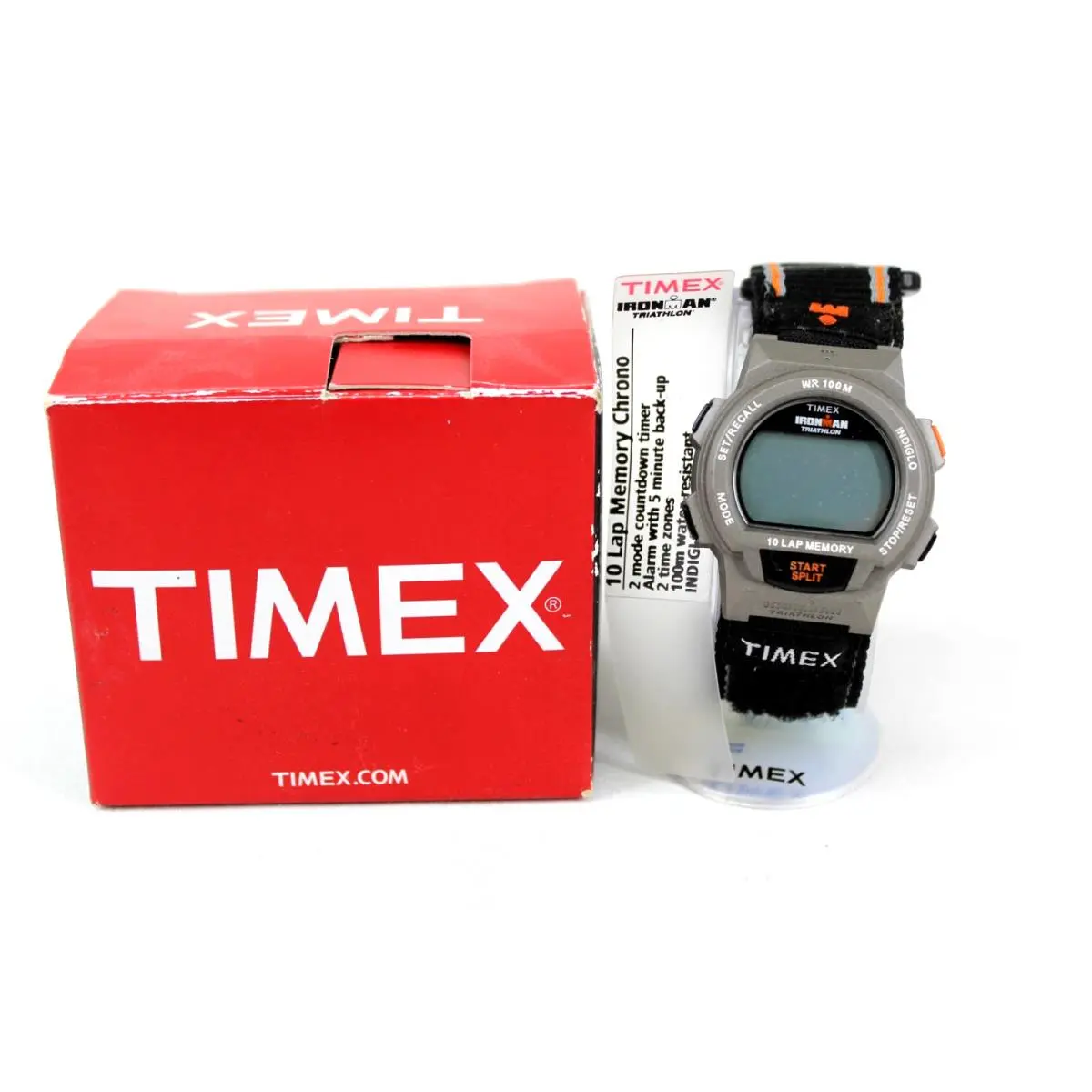 2009  Iron Man Triathlon Wrist Watch with Box by Timex