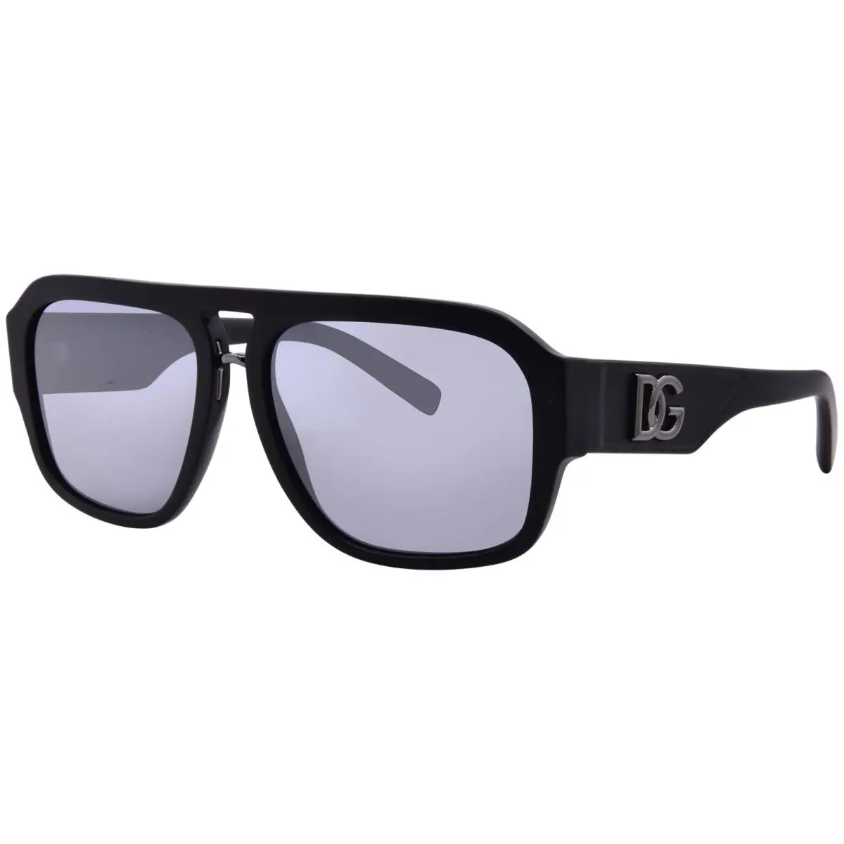 Dolce Gabbana DG4403 25256G Sunglasses Men`s Black/grey/black Mirror 58mm