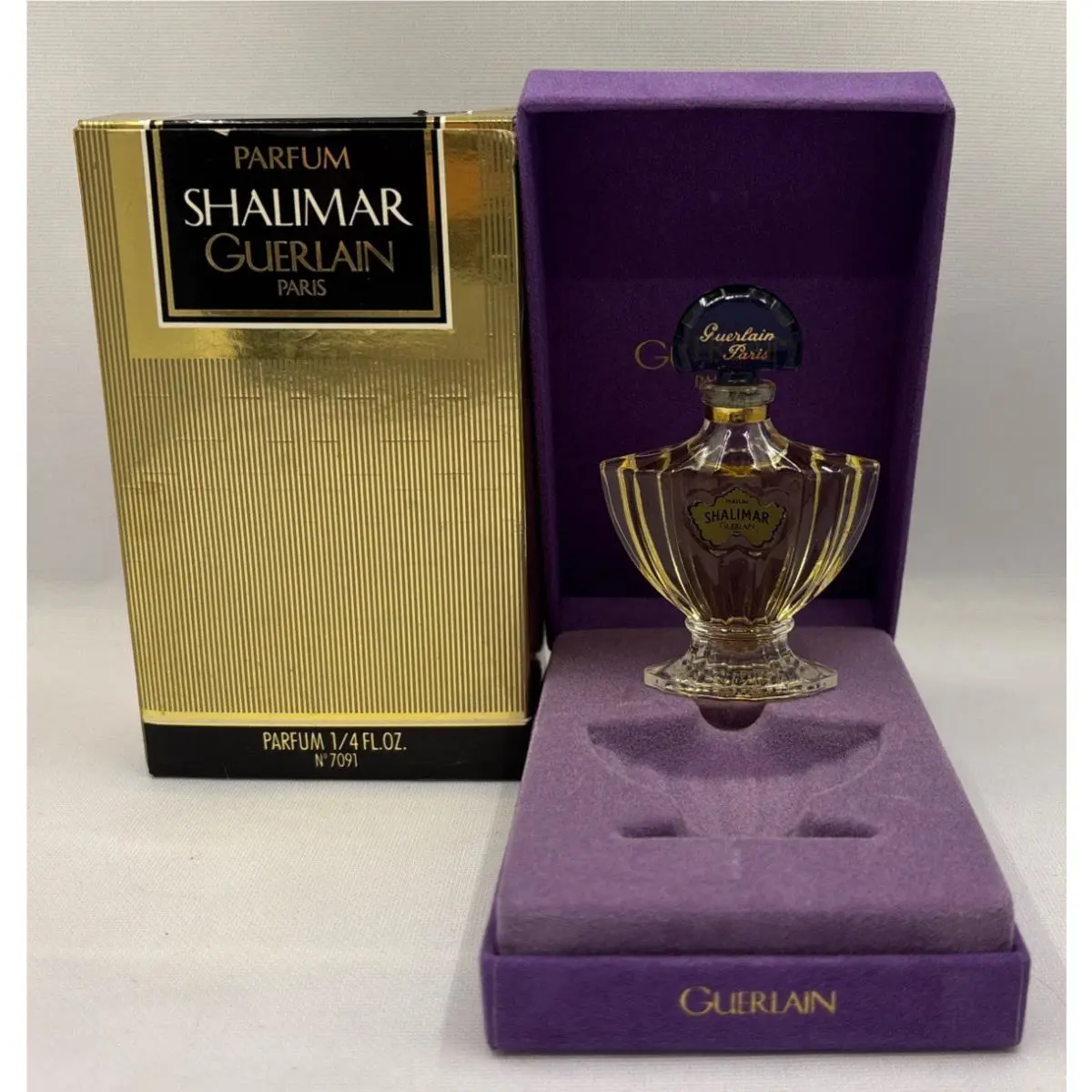 Vintage Guerlain Shalimar 7.5ml 0.25 oz Rare Eau de Parfum Edp