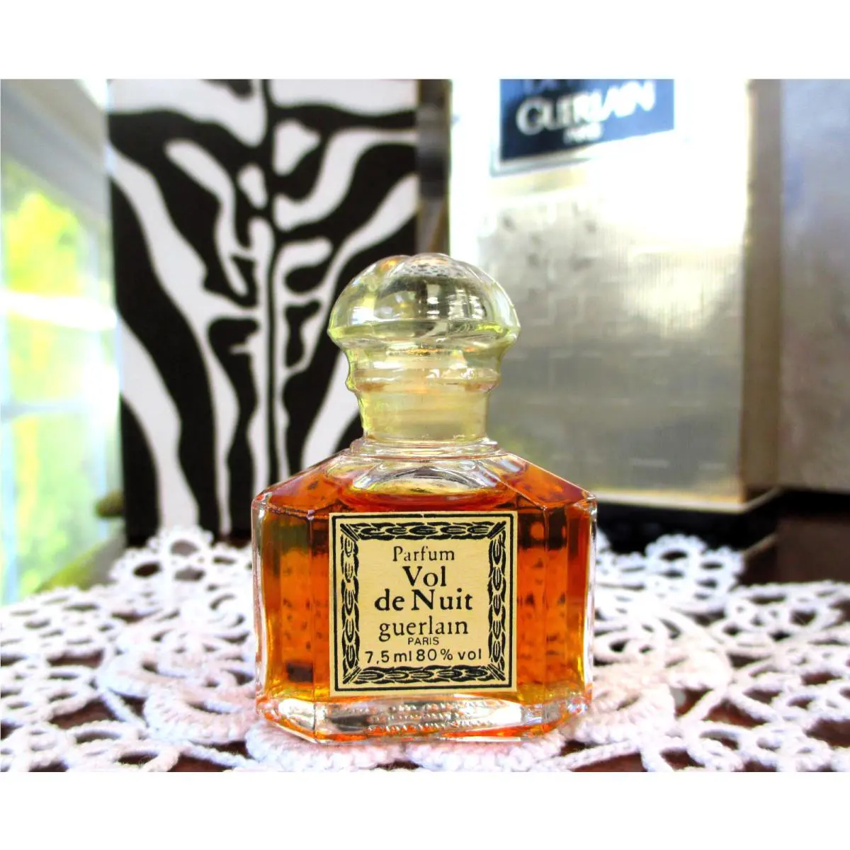 Vintage Guerlain Vol de Nuit Parfum/perfume 1/4oz-7.5ml Old Formula Rare