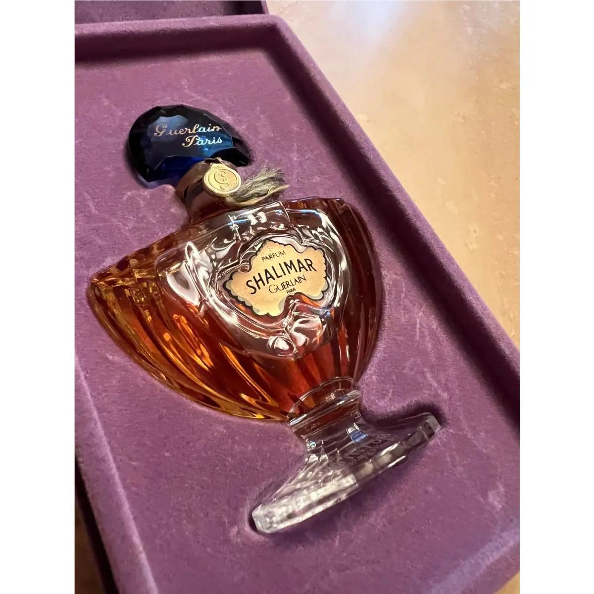 Guerlain Shalimar 1oz Women`s Perfume Vintage Collectible
