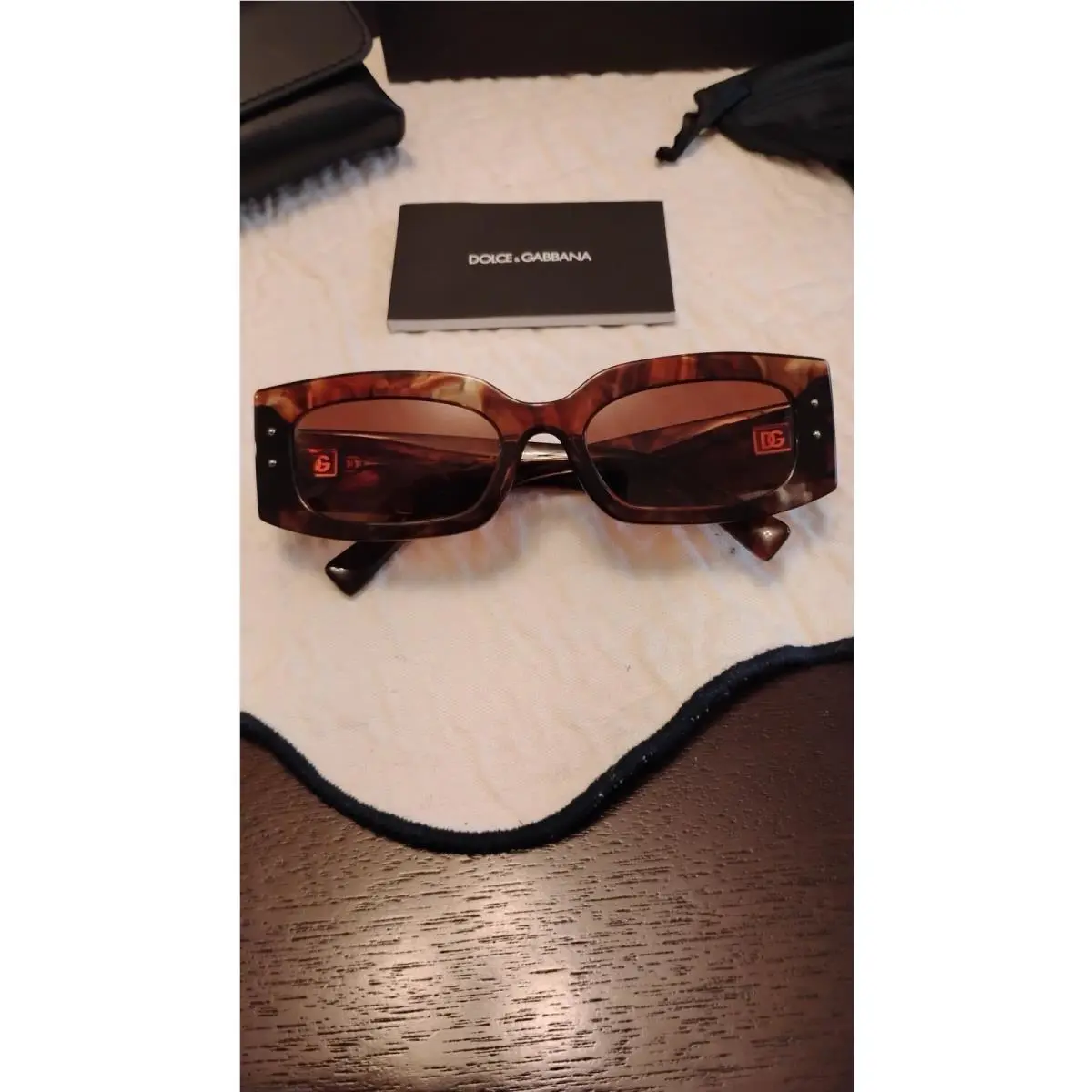 Dolce Dolce & Gabbana DG4507 25256G Gabbana DG4507 25256G Havana Brown Sunglasses