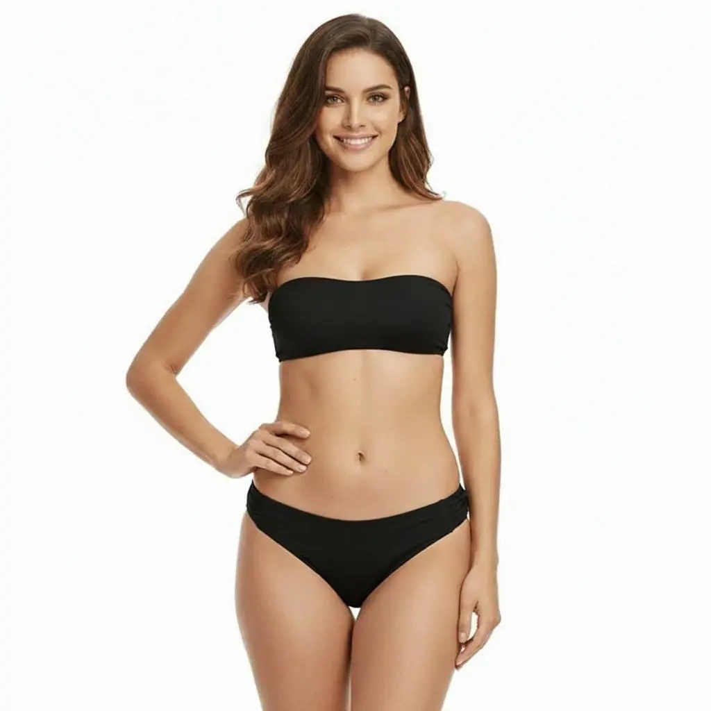 Dolce Gabbana Black Ruched-side Bikini Bottom-s