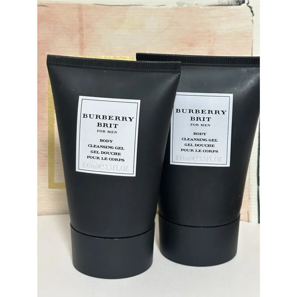 Burberry Brit For Men Cleansing Gel 3.3 oz X 2 Pc