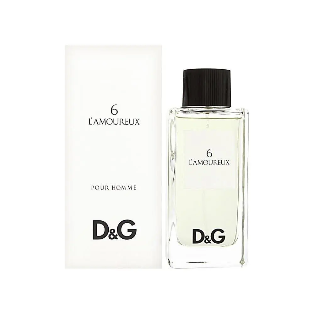 6 L`amoureux by Dolce Gabbana 3.3oz Edt Unisex Box