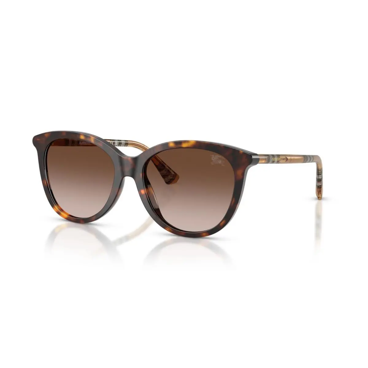 Burberry BE 4455 Dark Havana/brown Gradient 421613 Sunglasses