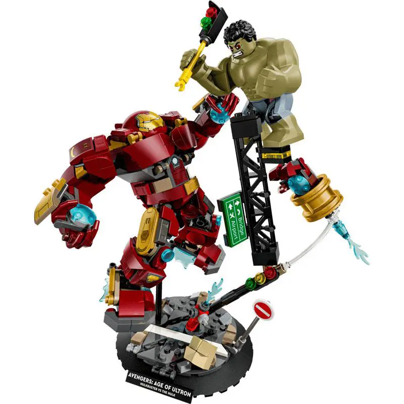 Lego Marvel Epic Battle Hulkbuster Vs. The Hulk 76343 Building Set 413 Pieces